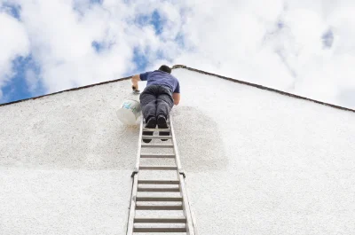 Peinture extérieure à Corbeny — façades et ravalement